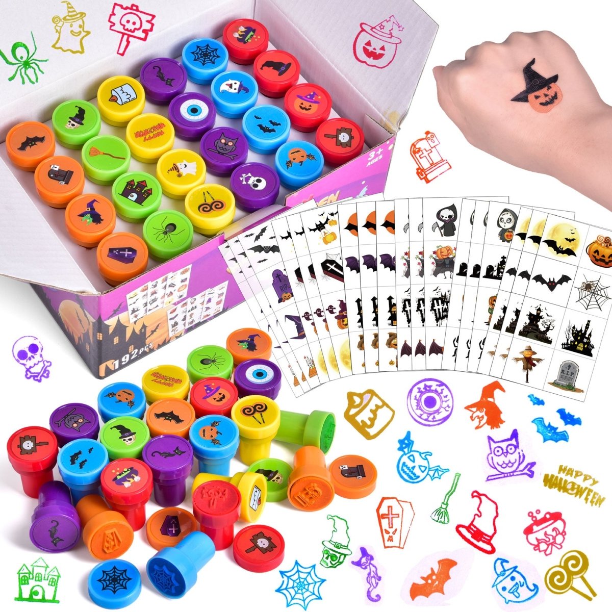 Halloween Stamps and Stickers - PopFun