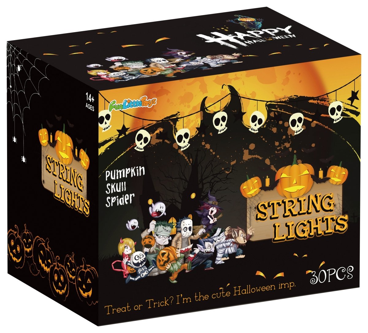Halloween String Lights (3 Pack) - PopFun