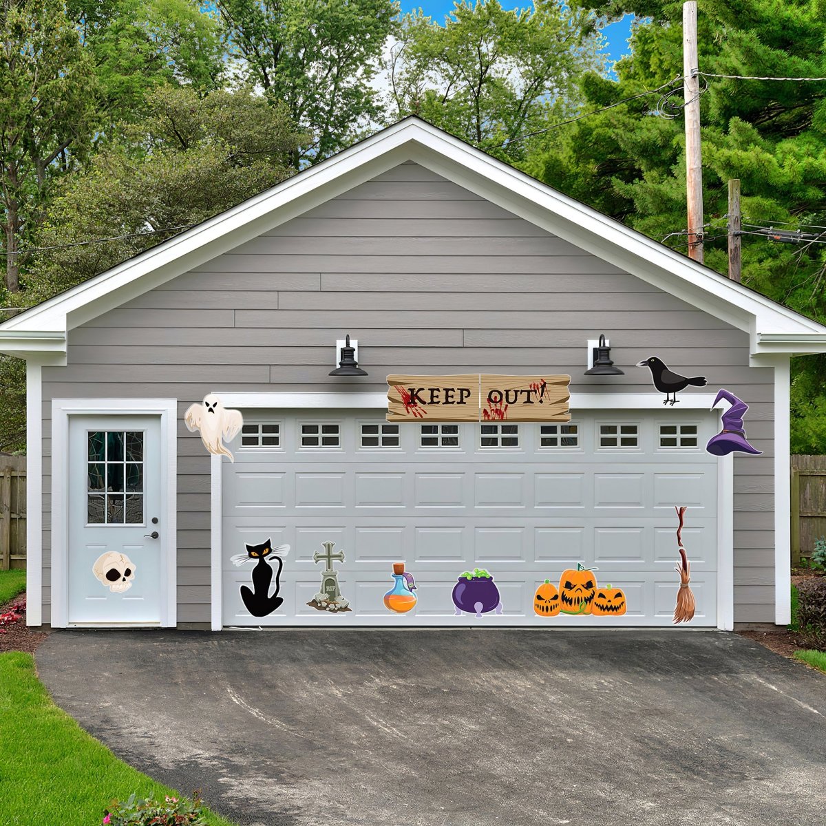 Halloween Trunk or Treat Car Decorations Kit - PopFun