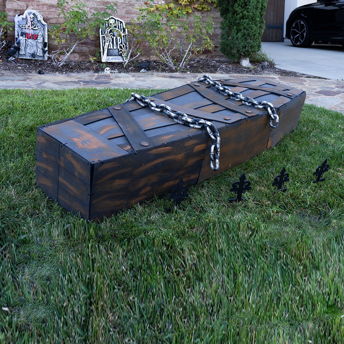 Diy Halloween Coffin Plans