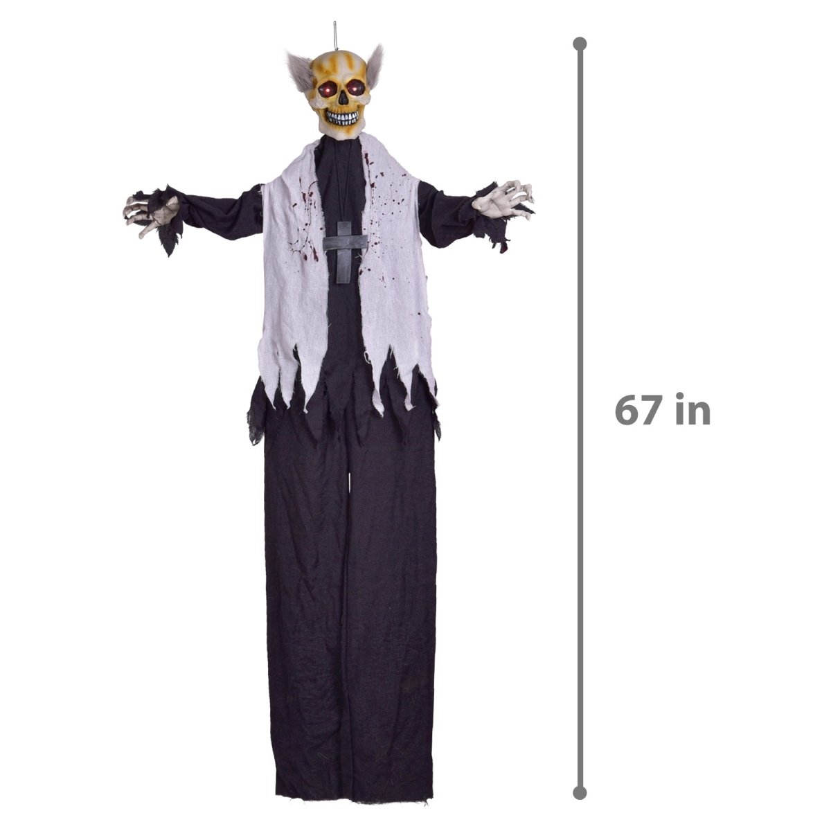 Hanging Halloween Priest - PopFun