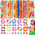 Hawaiian Leis Necklace Bracelets 60 Pcs Party Pack - PopFun
