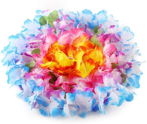 Hawaiian Leis Necklace Bracelets Party Pack (60 Pcs) - PopFun
