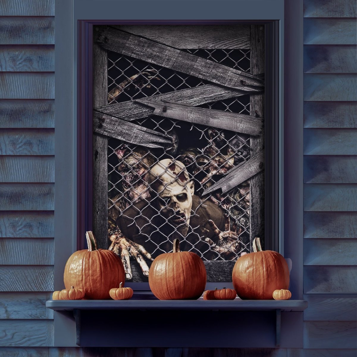 Indoor Halloween Decor Zombie Curtain - PopFun