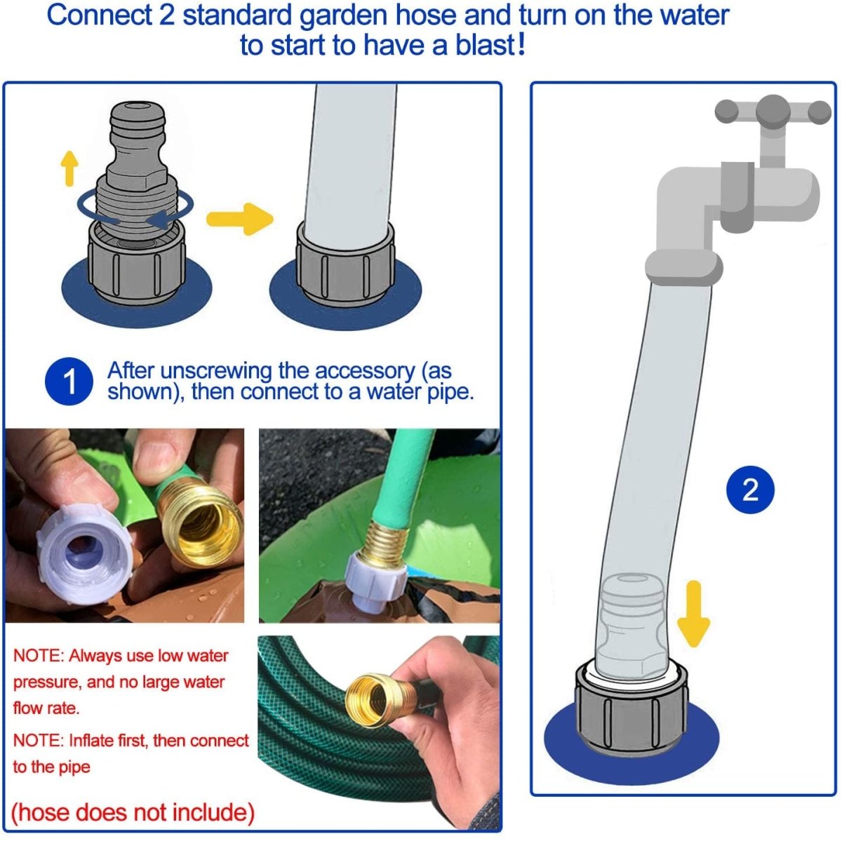 Inflatable Palm Tree Sprinkler - PopFun