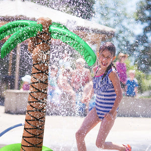 Inflatable Palm Tree Sprinkler - PopFun