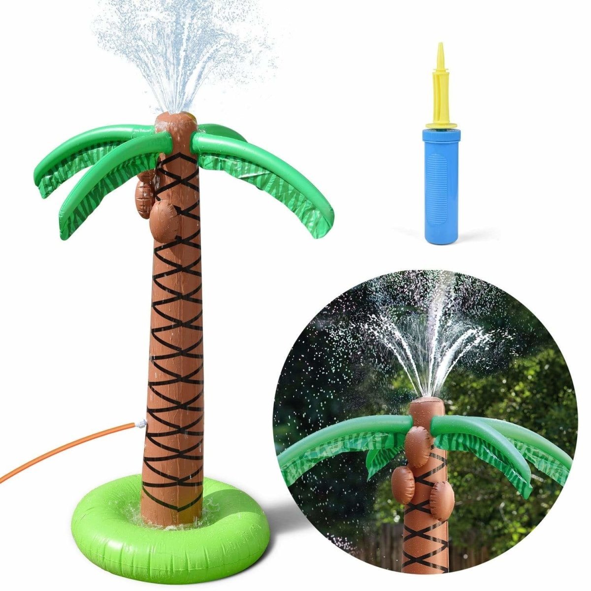 Inflatable Palm Tree Sprinkler-Wholesale - PopFun