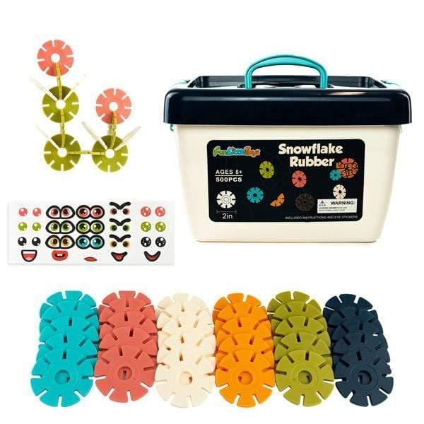 Interlocking Snowflake Toy Set - PopFun
