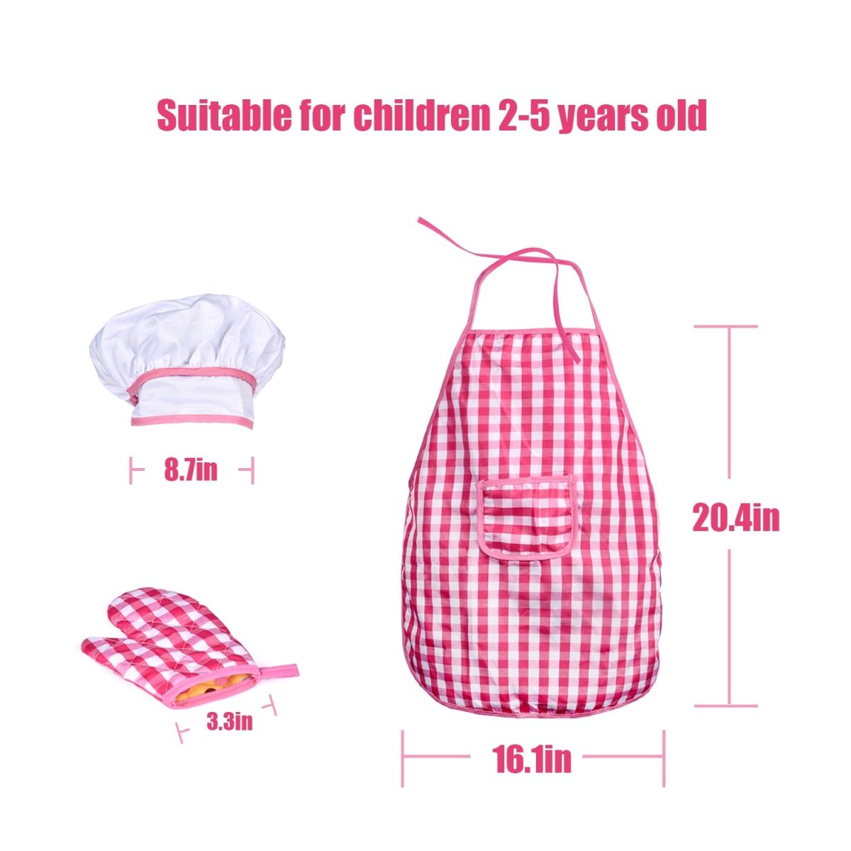 Kid Chef Pretend Play Set - PopFun