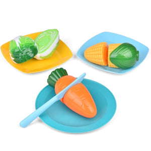 Play Dishes for Kids Kitchen, 54PCS Food Toys Play Food for Kids Kitchen Including Play Dishes Pots, Pans & Pretend Food Pretend Toys for Toddlers