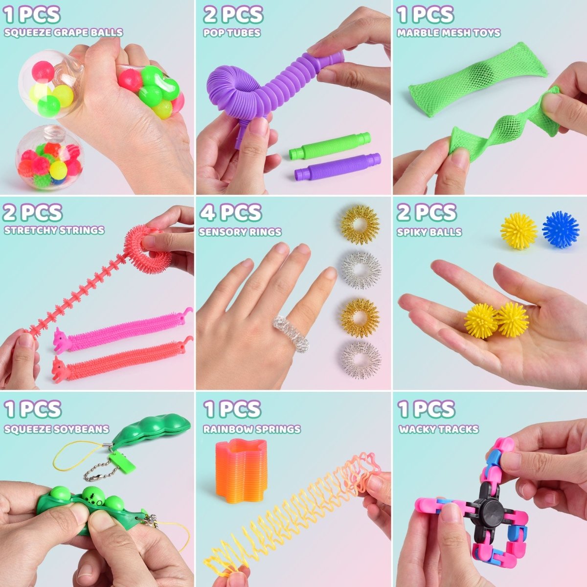 Kids Advent Calendar - Fidget Toys - PopFun