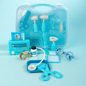 Kids Doctor Kit Pretend Play Set 17 Pcs - PopFun
