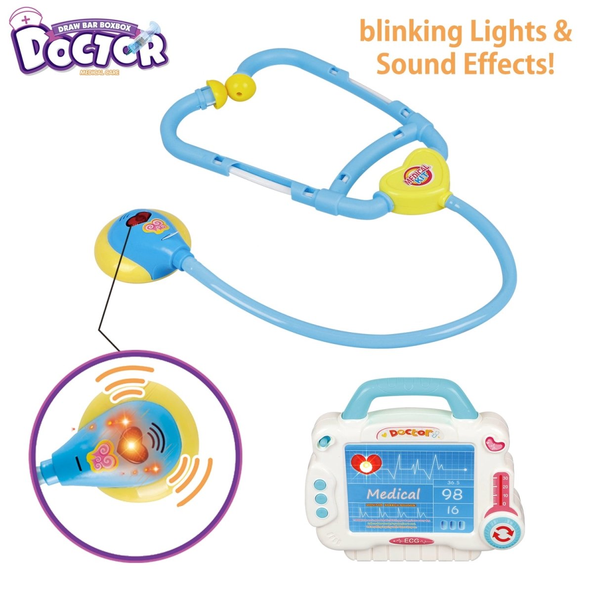 Kid's Doctor Pretend Play Set - PopFun