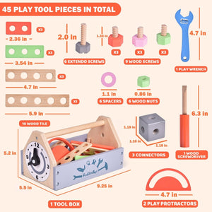Kids Toy Tools (45pcs) - PopFun