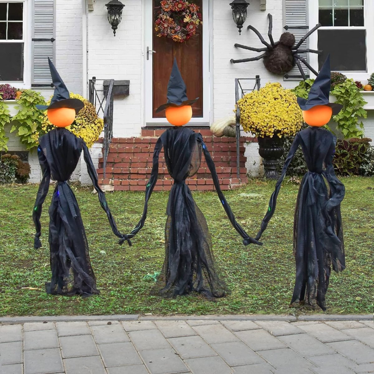 LED Hand Holding Halloween Witch Decor 3 pcs - Wholesale - PopFun