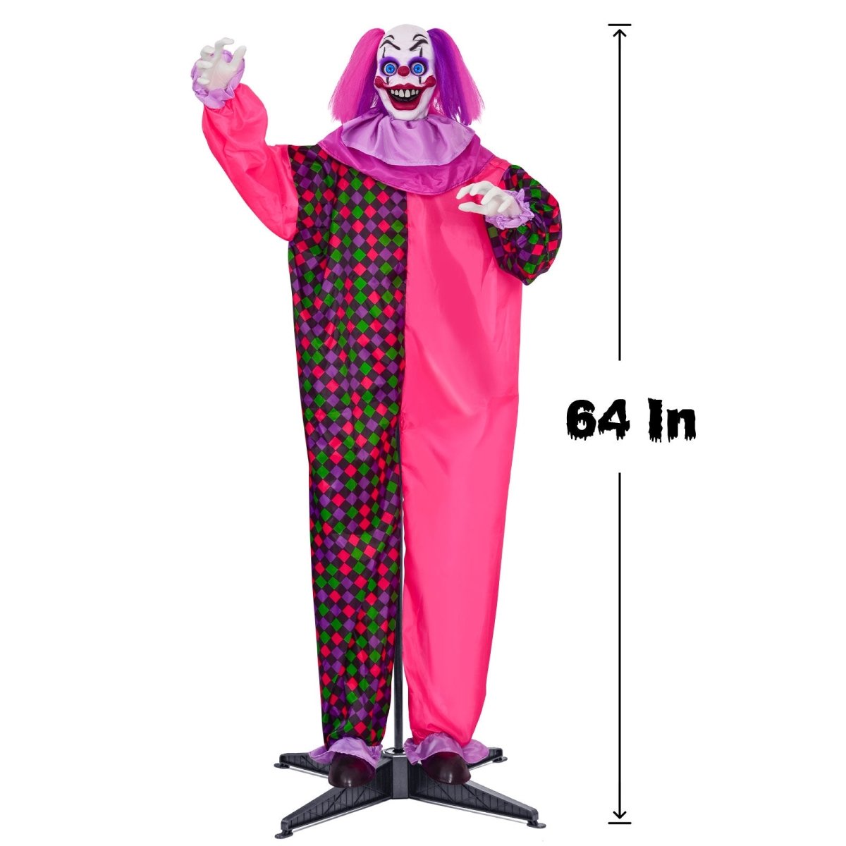 Life-sized Interactive Scary Clown - PopFun