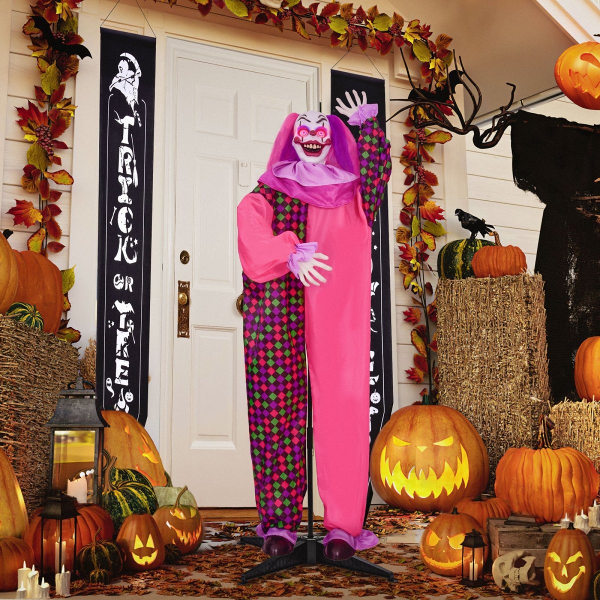 Life-sized Interactive Scary Clown - PopFun