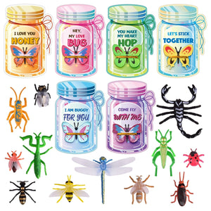 Love Bug Valentine's Day Cards for Kids (36pcs) - PopFun