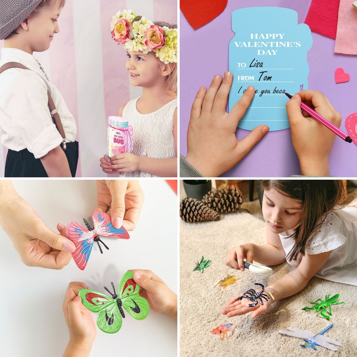Love Bug Valentine's Day Cards for Kids (36pcs) - PopFun