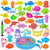 Magnetic Fishing Toys: 42 Pieces - PopFun