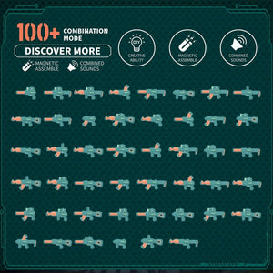 Magnetic Toy Gun for Kids