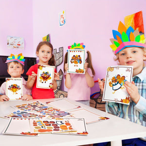 Make a Turkey Stickers 151 Pcs - PopFun