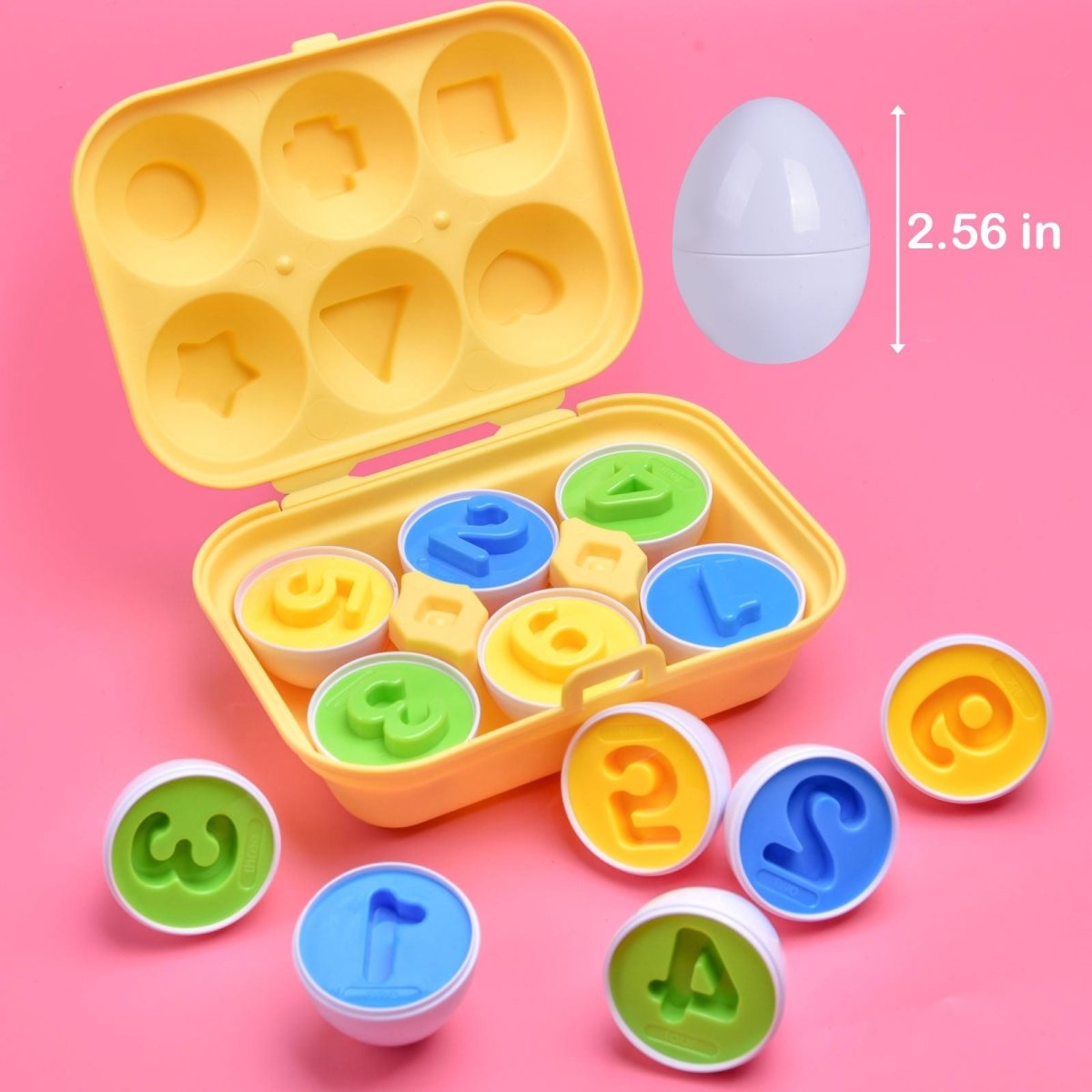 Matching Yellow Egg Set - PopFun