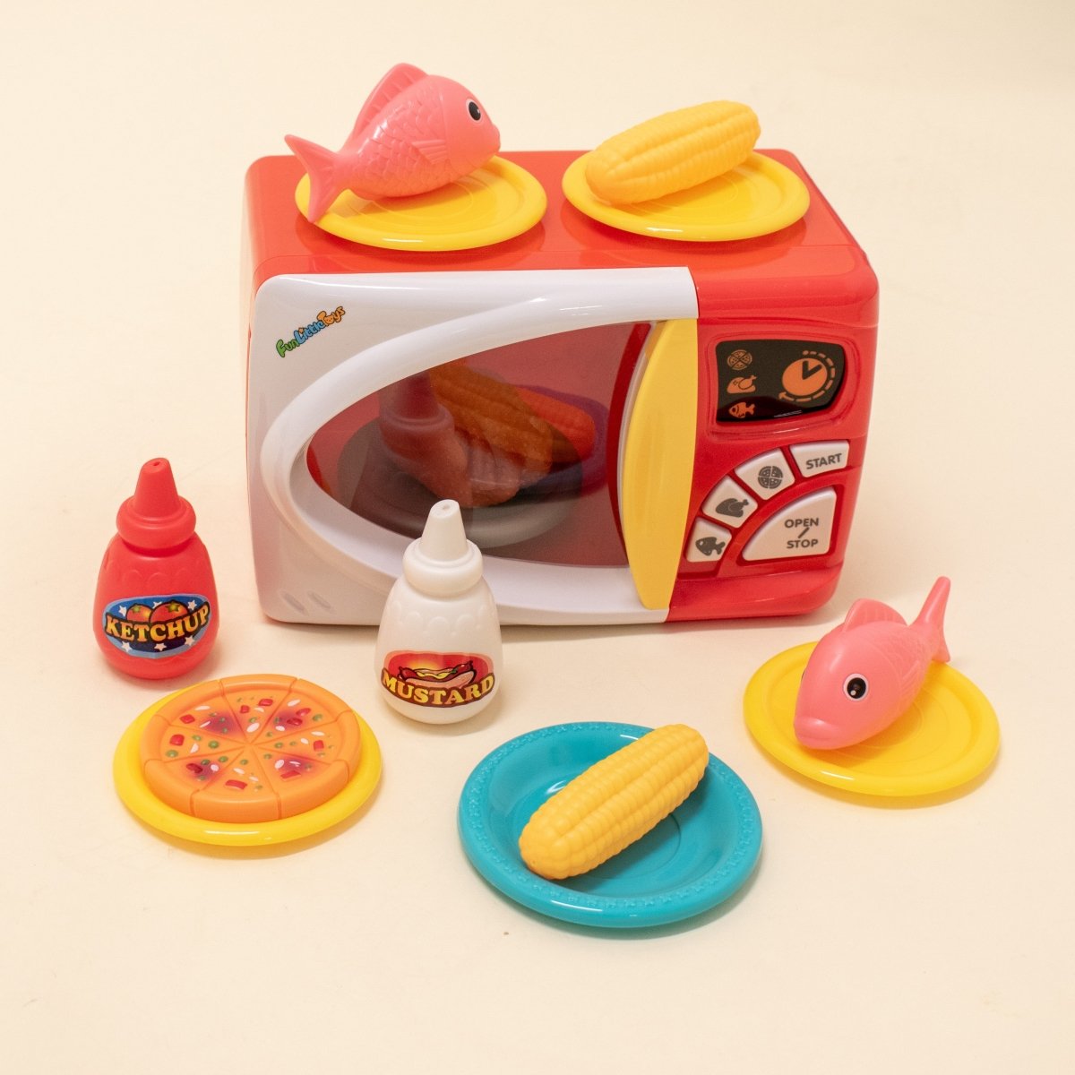 Microwave Oven Toy Imagination Toys l PopFun - Main Image