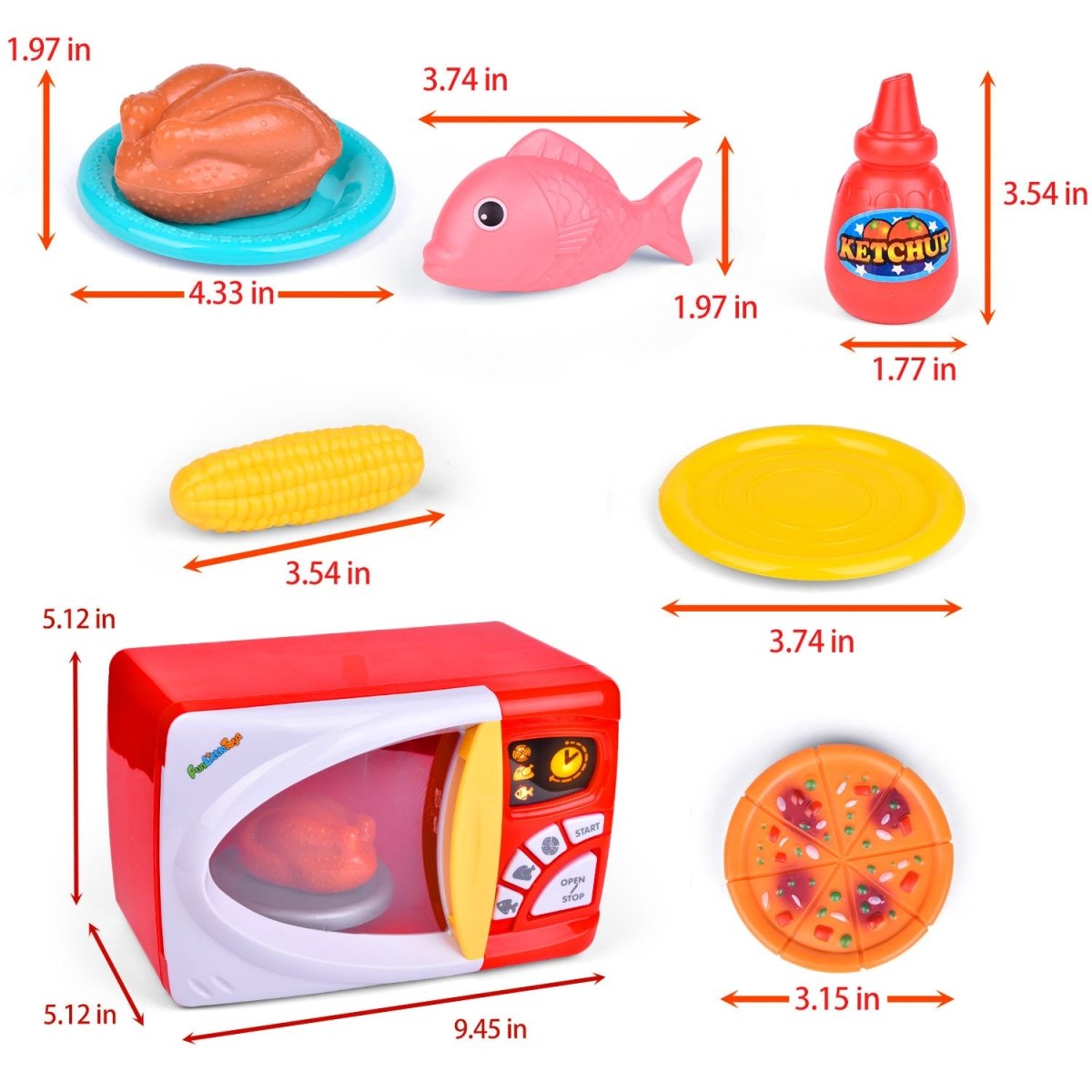 Microwave Oven Toy - PopFun