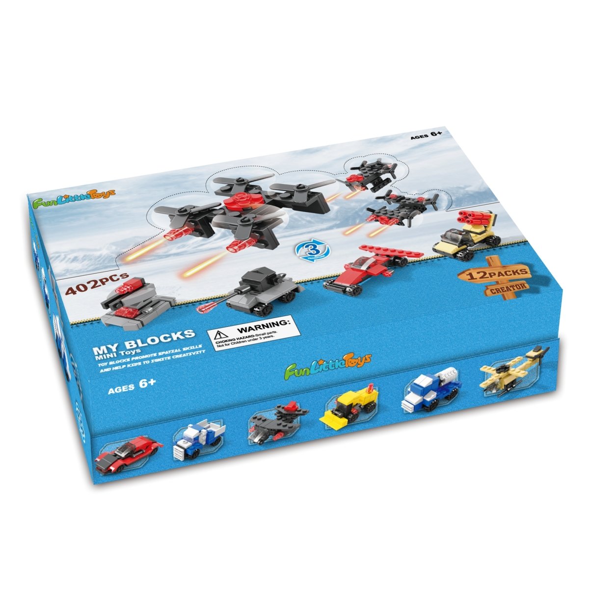 Military Cars Building Blocks - PopFun