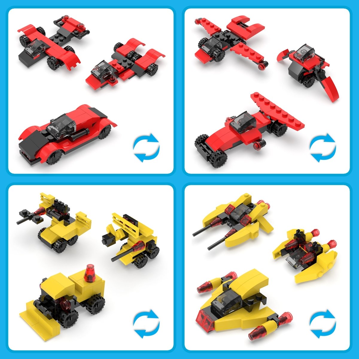Military Cars Building Blocks - PopFun