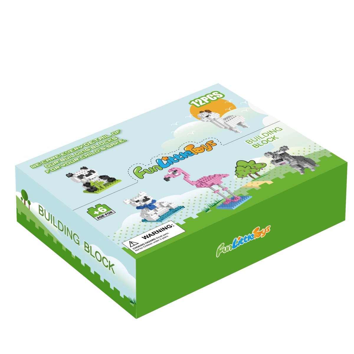 Mini Animals Building Bricks - PopFun