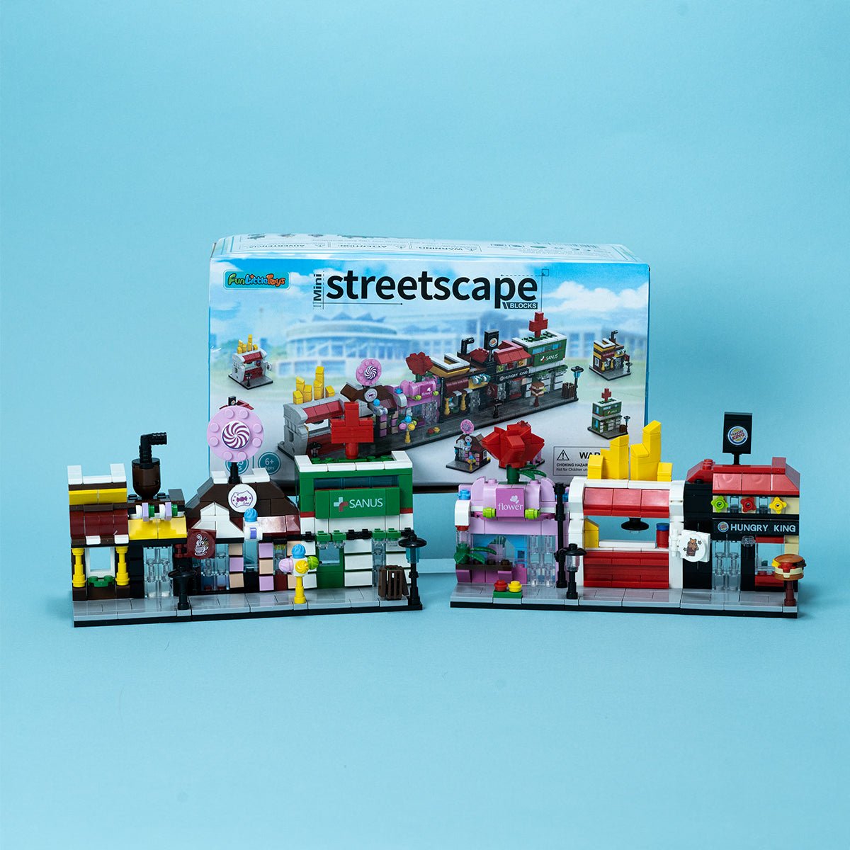 Mini City Streetscape Building Blocks - PopFun