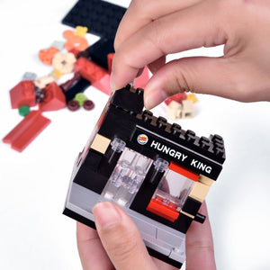 Mini City Streetscape Building Blocks 6-in-1 - PopFun