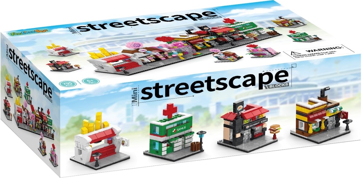 Mini City Streetscape Building Blocks - PopFun