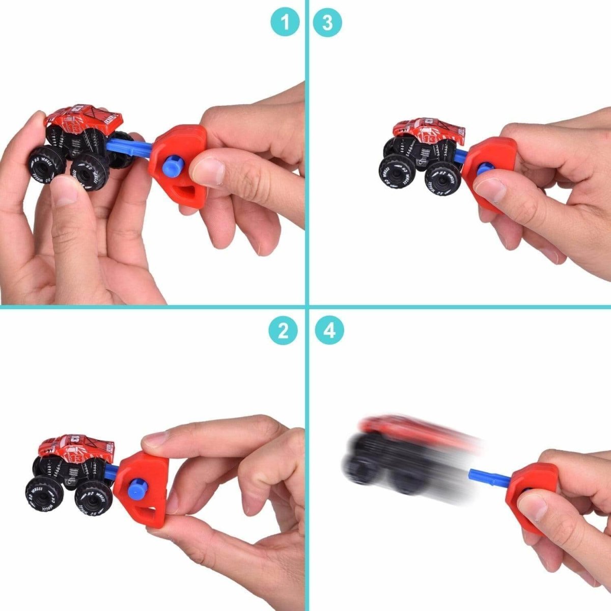 Monster Vehicle Treasure Eggs: 18 Pc Bundle - PopFun