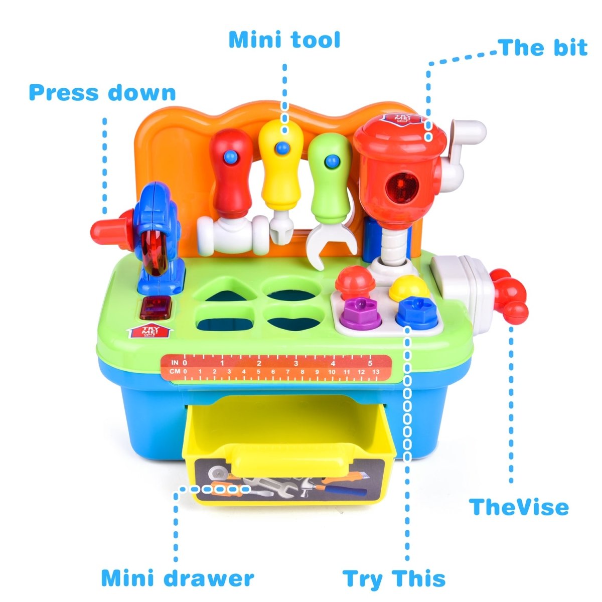 Multifunctional Workbench Toy - PopFun