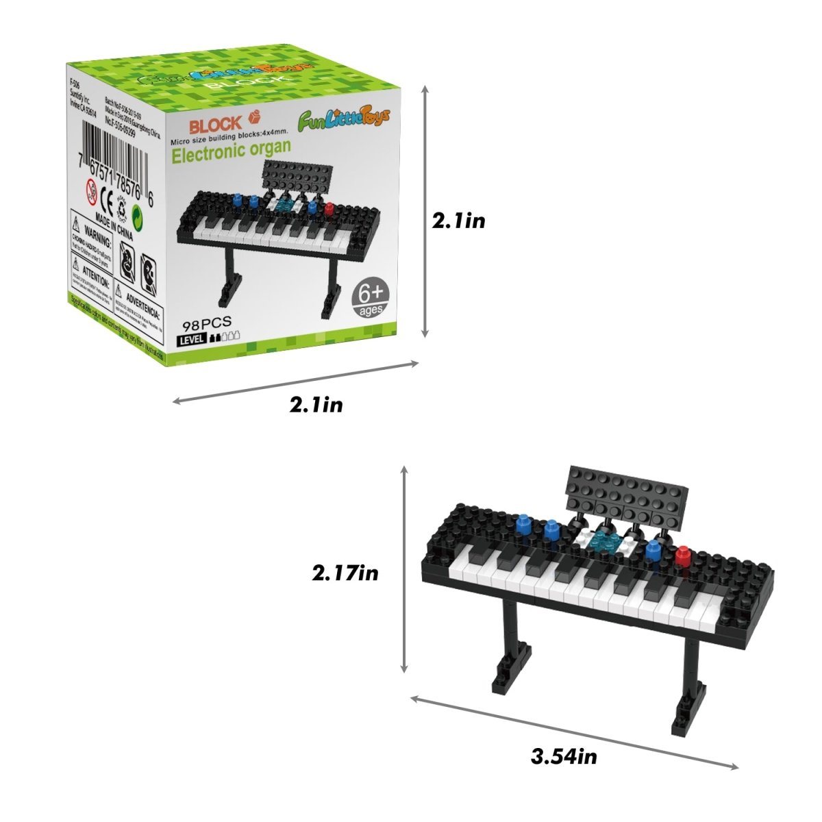 Music Themed Mini Building Blocks - PopFun