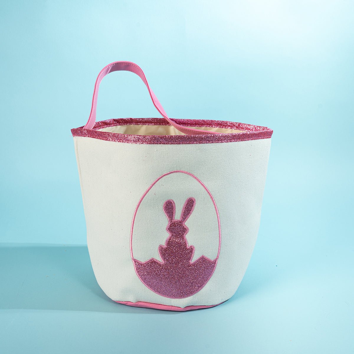 Pink Easter Bunny Basket - PopFun