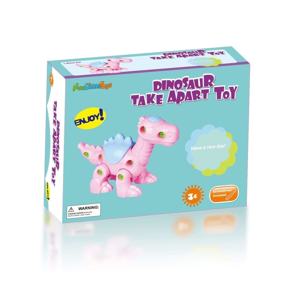 Pink Pet Dinosaur Toy for Kids - PopFun