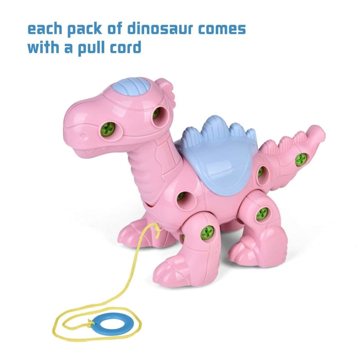 Pink Pet Dinosaur Toy for Kids - PopFun