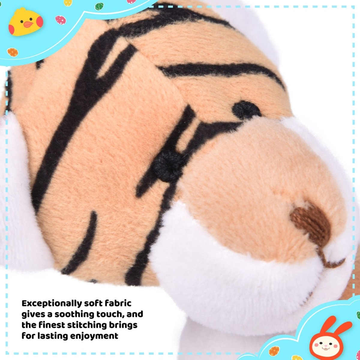 Plush Animal Keychain Easter Eggs 8pcs - PopFun