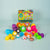 Prefilled Easter Eggs with Animal Pull Back Cars 12 Pcs - PopFun