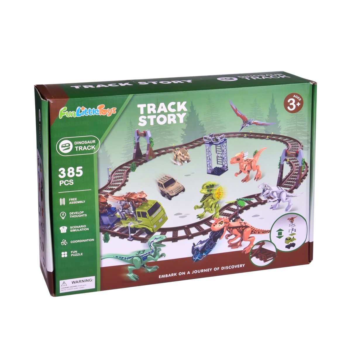 Prehistoric Train Set - PopFun