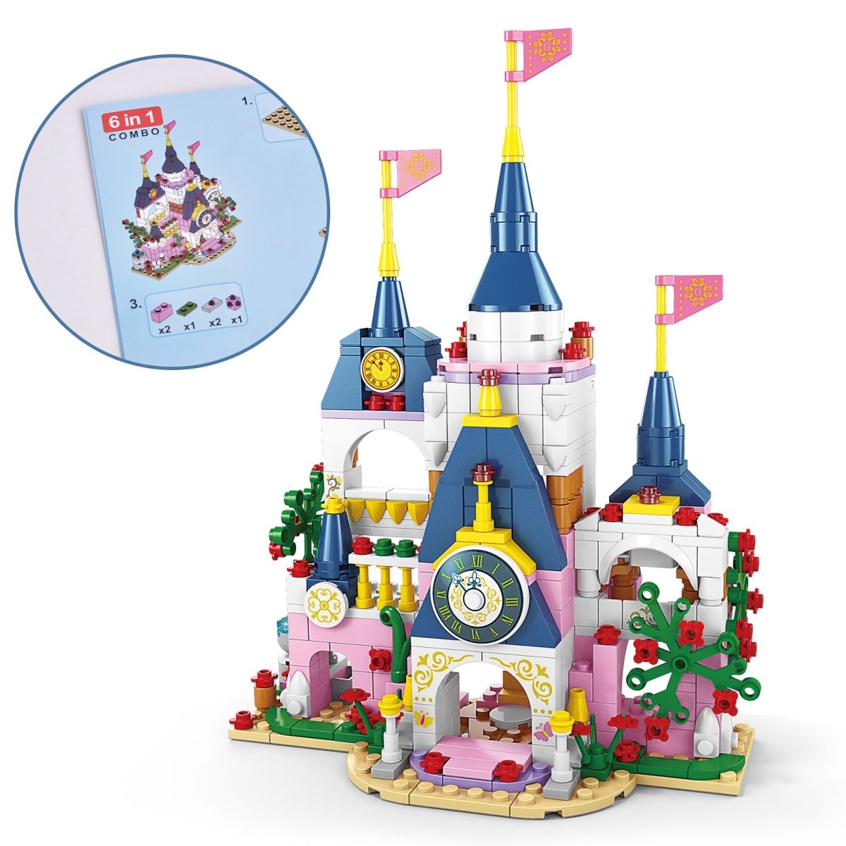 Princess Castle Building Blocks - PopFun
