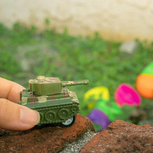 Pullback Military Vehicles Easter Eggs 12pcs
