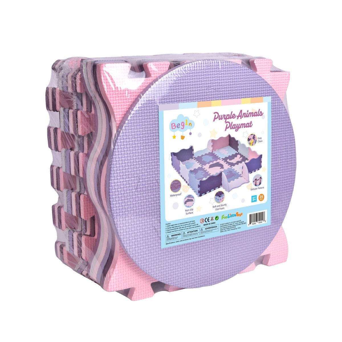 Purple EVA Foam Floor Mat - PopFun