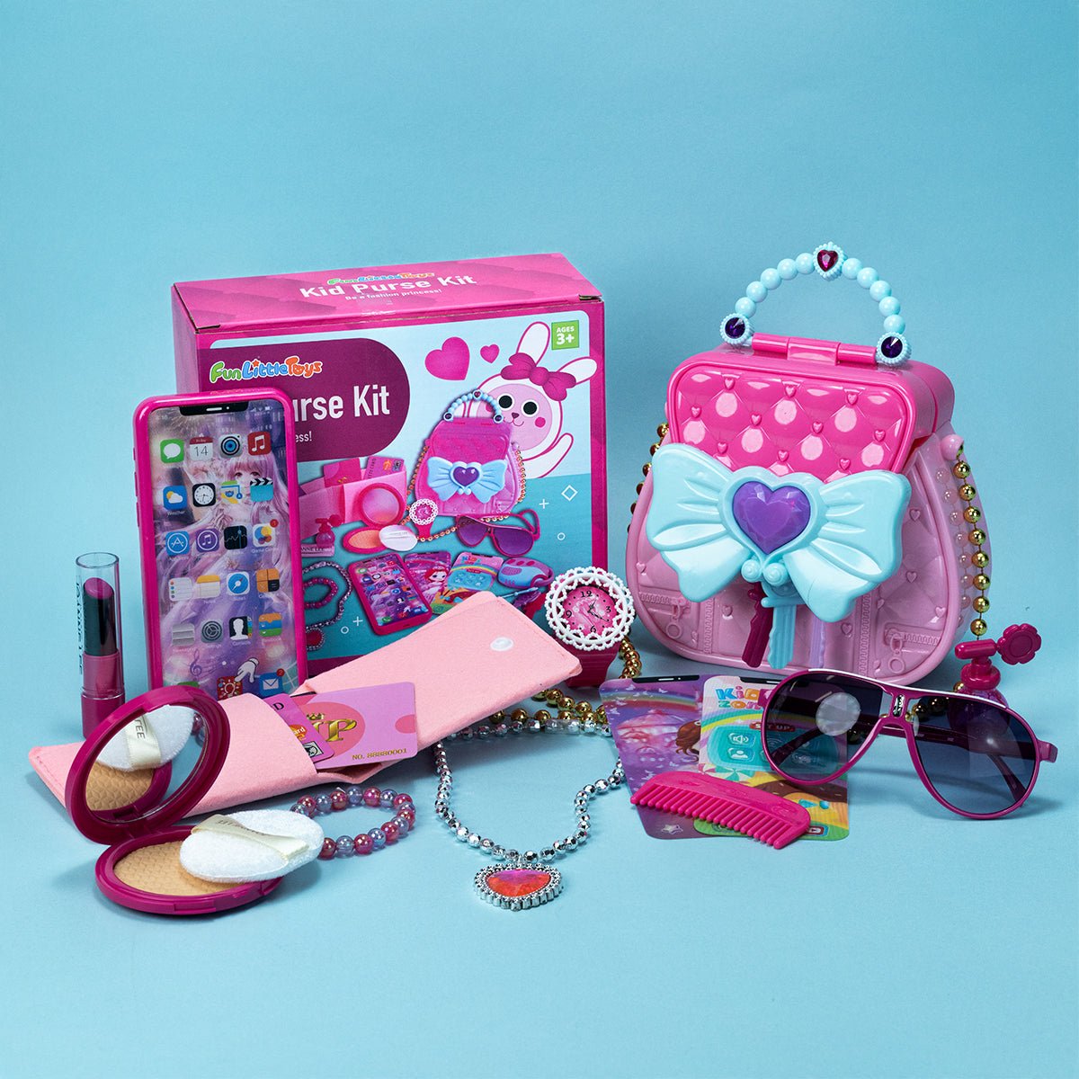 Purse & Makeup Kit for girls - PopFun