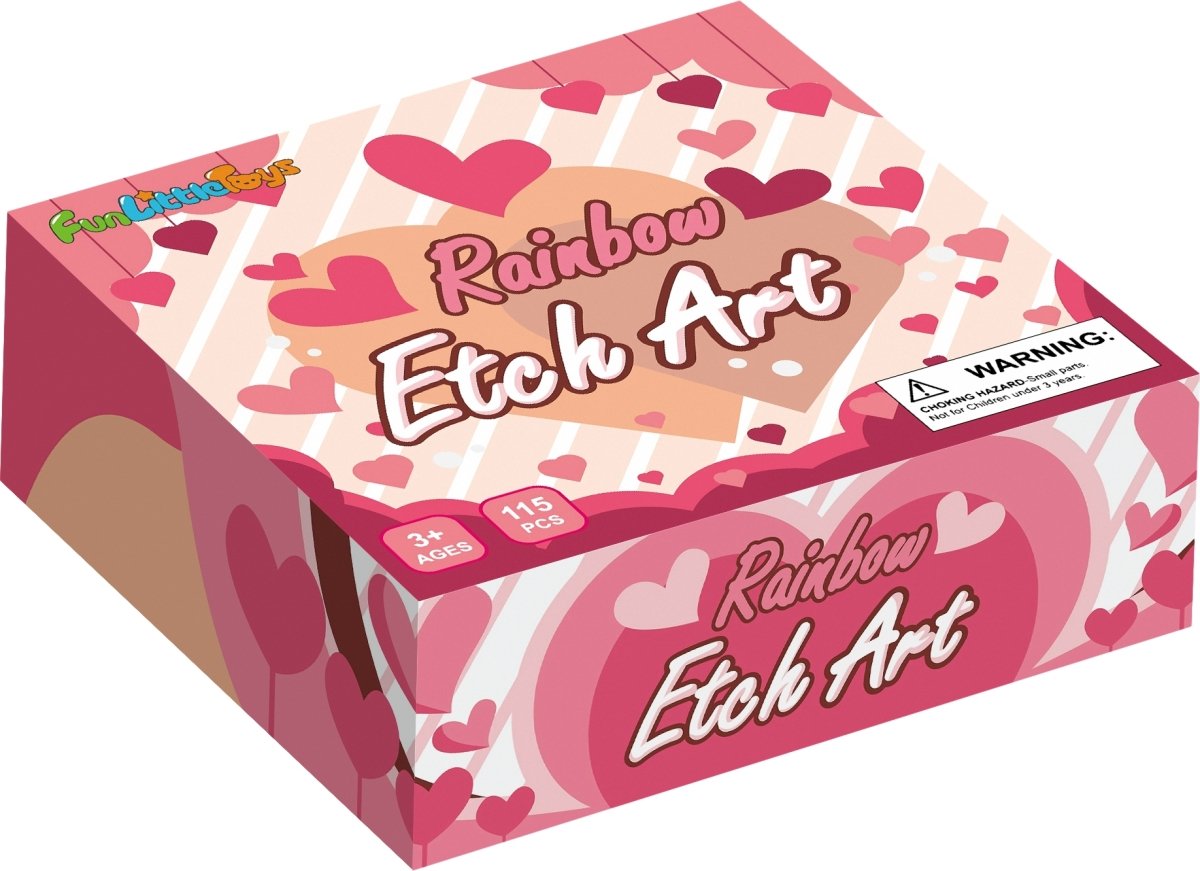 Rainbow Etch Art - PopFun