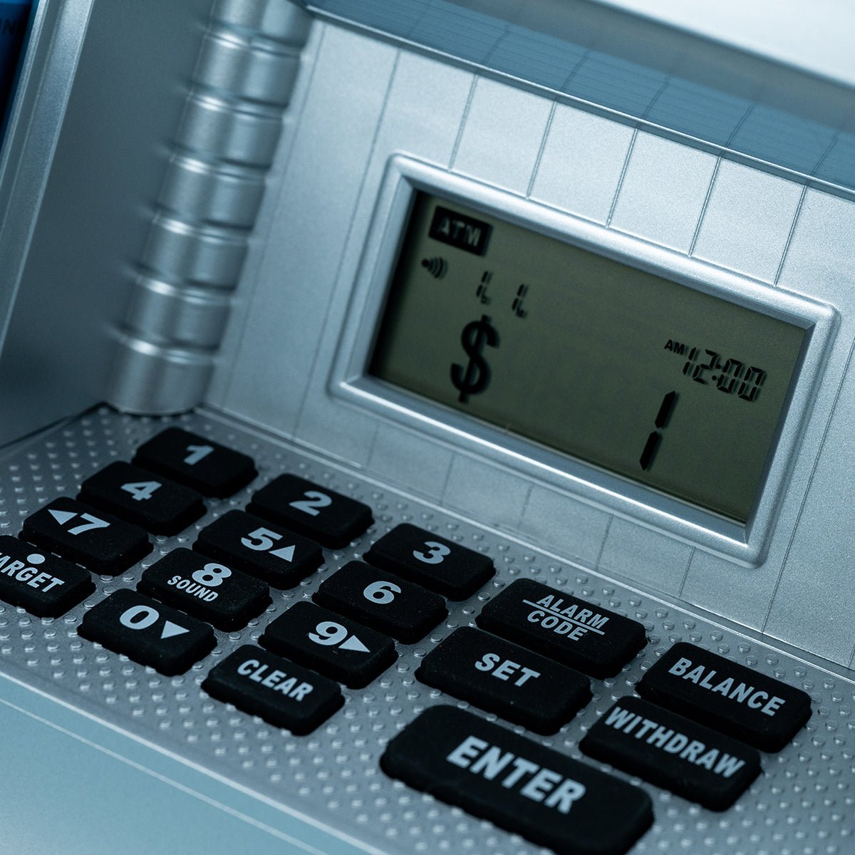 Realistic ATM Piggy Bank Pretend Play Set - PopFun